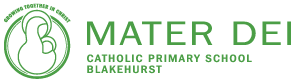 Mater Dei Catholic Primary School Blakehurst Logo